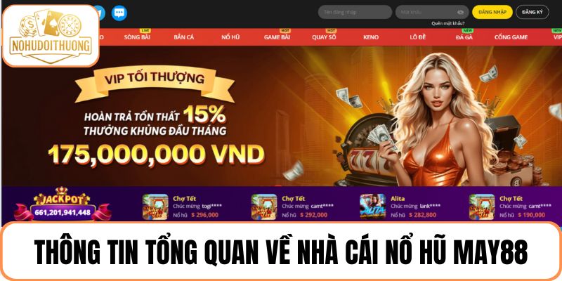 Đôi nét thông tin về nhà cái nổ hũ May88
