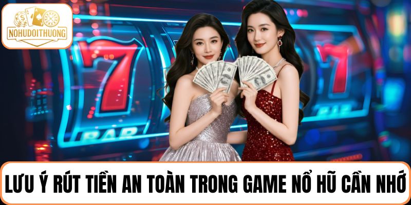Lưu ý rút tiền an toàn trong game nổ hũ mà người chơi cần nhớ