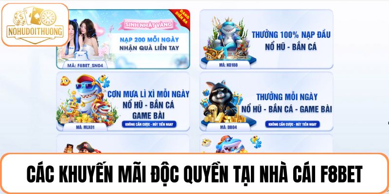 Săn khuyến mãi độc quyền từ nhà cái F8BET