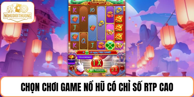 Tham gia game nổ hũ KUWIN có RTP cao