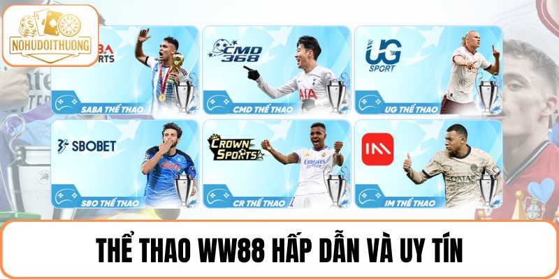 Thể thao WW88 hấp dẫn và uy tín